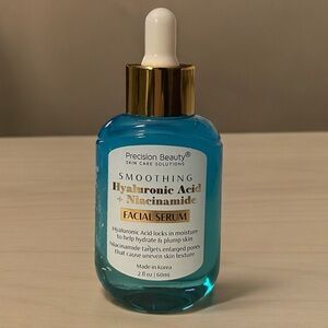 Precision Beauty Hyaluronic Acid Niacinamide Smoothing Serum 2 fl New